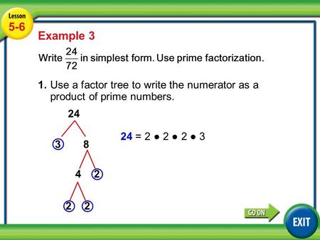 Finding Factors and Prime Numbers