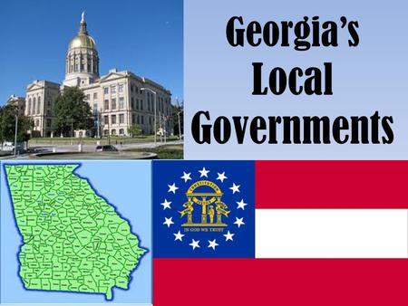 Georgia’s Local Governments.