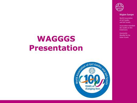 WAGGGS Presentation. History of WAGGGS Robert Baden-Powell 1st Baron Baden-Powell Agnes Baden-Powel.