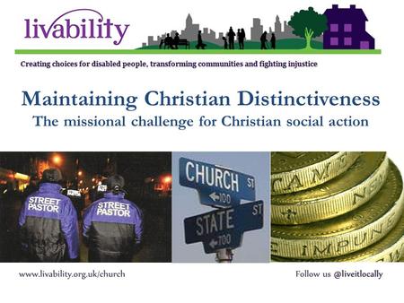 Maintaining Christian Distinctiveness