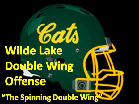 Wilde Lake Double Wing Offense