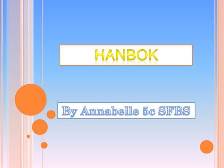Hanbok By Annabelle 5c SFBS.