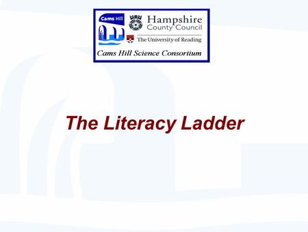 The Literacy Ladder. Key Stage 3 National Strategy Language for learning Literacy “talk” thinking debate engagement explanations comprehension Problem.