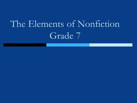 The Elements of Nonfiction Grade 7. Titanic Quiz   ws/magazines/scope/pdfs/SCOPE-REPRO- 042312-03.pdf