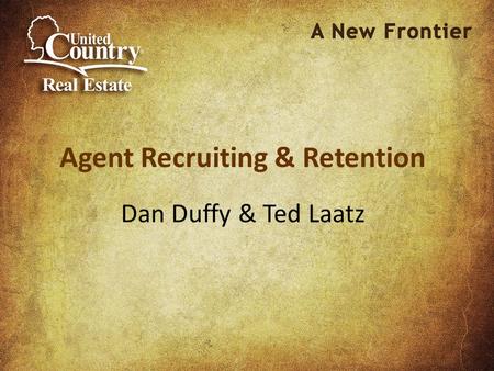 Agent Recruiting & Retention