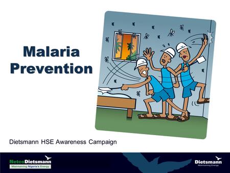 Malaria Prevention Dietsmann HSE Awareness Campaign.
