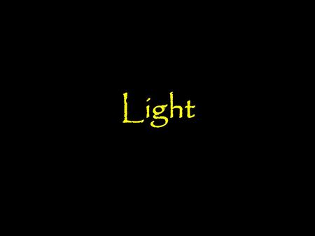 Light. Light is a type of radiation which is emitted and detected by the retina of the eye.