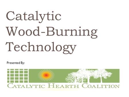 Catalytic Wood-Burning Technology Presented By:. What Is Catalyst  Definition: A catalyst is a substance which lowers the activation energy for a given.