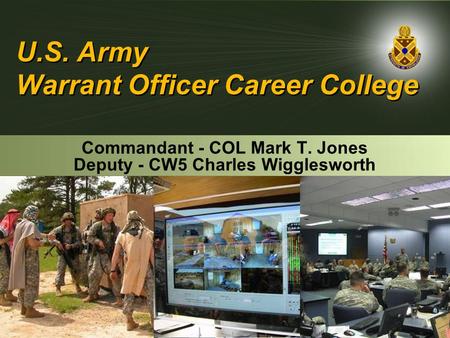 U.S. Army Warrant Officer Career College