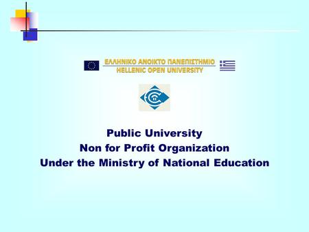 Public University Non for Profit Organization Under the Ministry of National Education.
