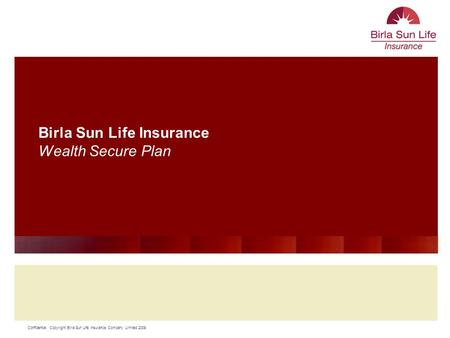 Birla Sun Life Insurance Wealth Secure Plan