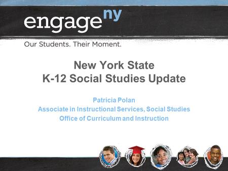 New York State K-12 Social Studies Update