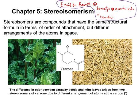 Chapter 5: Stereoisomerism