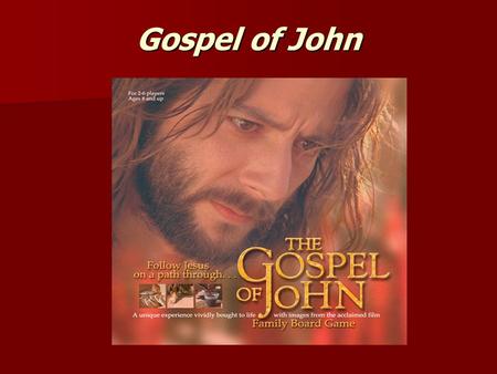 Gospel of John.