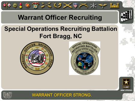 Special Operations Recruiting Battalion Fort Bragg, NC