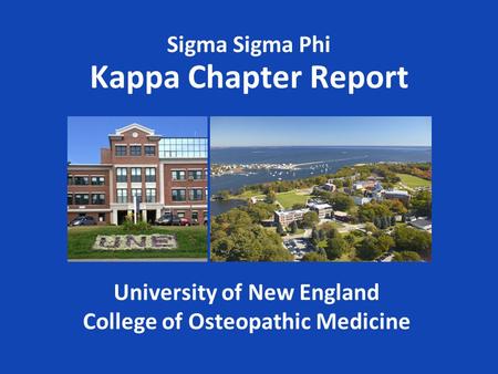 University of New England College of Osteopathic Medicine