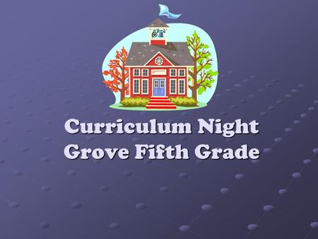 Curriculum Night Grove Fifth Grade. Reading and Writing Workshop Mini Lesson Mini Lesson Small group and individual instruction, conferencing, and assessment.