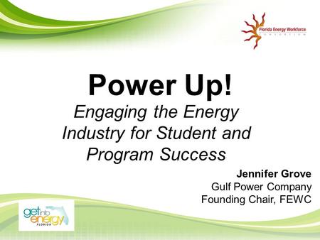 Engaging the Energy Industry for Student and Program Success