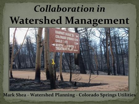 Collaboration in Watershed Management