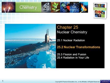 Chapter 25 Nuclear Chemistry 25.2 Nuclear Transformations