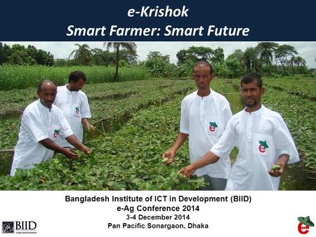e-Krishok Smart Farmer: Smart Future