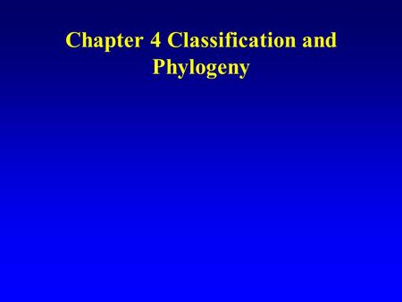 Chapter 4 Classification and Phylogeny. Carolus Linnaeus Swedish botanist Produced a classification scheme for plants and animals Published “Systema Naturae”