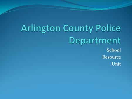 Arlington County Police Department