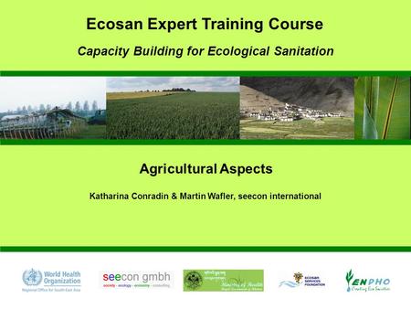 Ecosan Expert Training Course