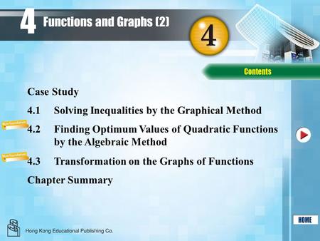 Functions and Graphs (2)