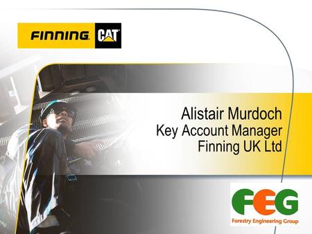 Alistair Murdoch Key Account Manager Finning UK Ltd.