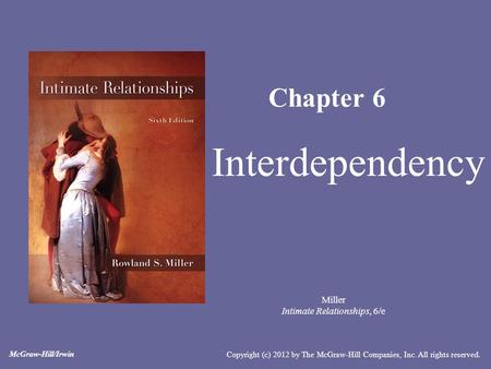 Intimate Relationships, 6/e