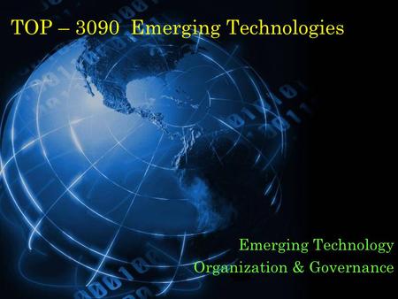 emerging technology