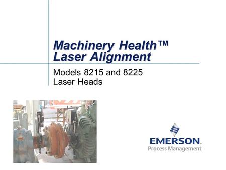 Machinery Health™ Laser Alignment