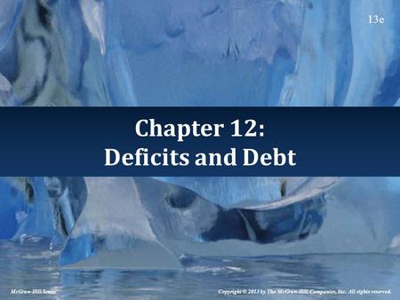 Fiscal Stimulus and the Deficit