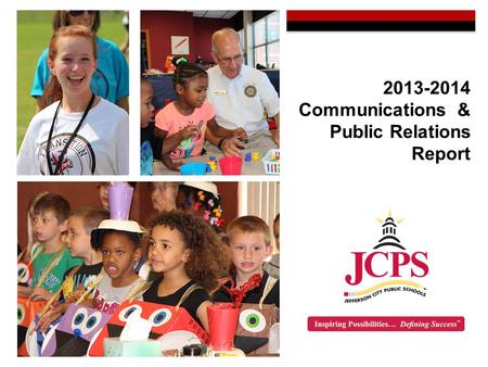 2013-2014 Communications & Public Relations Report.