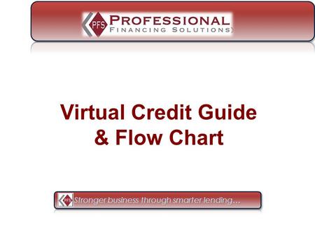 Virtual Credit Guide & Flow Chart. From your Application page, click: Y Your Company Name Here.