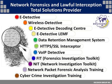 Network Forensics and Lawful Interception Total Solutions Provider