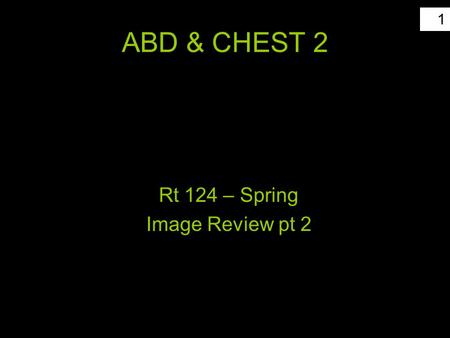 Rt 124 – Spring Image Review pt 2