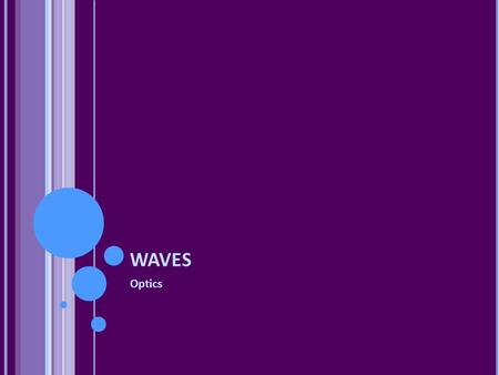 WAVES Optics.