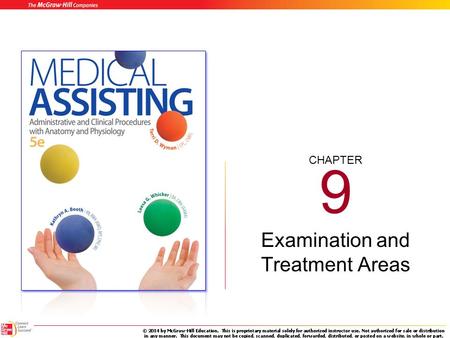 Examination and Treatment Areas