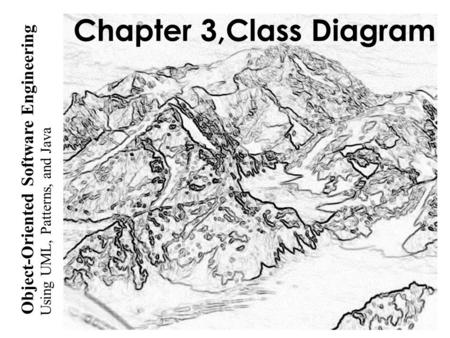 Chapter 3,Class Diagram.
