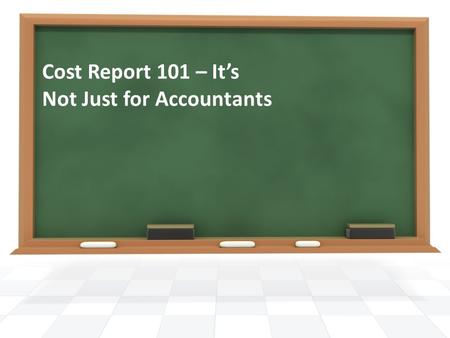 Cost Report 101 – It’s Not Just for Accountants. 1970s 1980s 1990s1960s 2000s 1968 – Uniform Anatomical Gift Act (revised 2006) 1984 – NOTA (revised 1988.