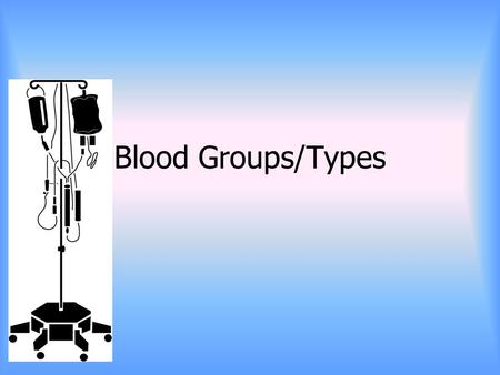 Blood Groups/Types. Blood Group Terms Antigens: chemical structures imparting specific properties to the surface of the RBC Antibodies: protein substance.