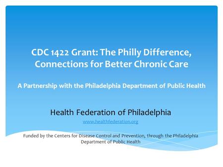 Health Federation of Philadelphia