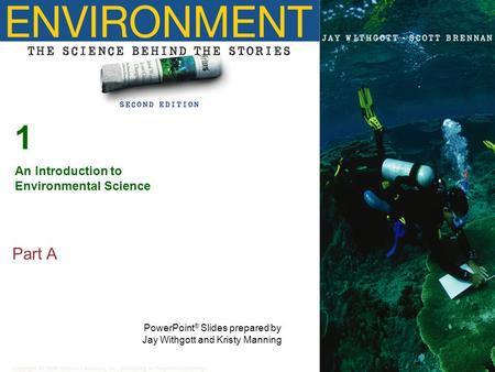 1 Part A An Introduction to Environmental Science