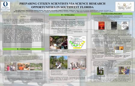 Assignments include reading and responses regarding: Connects science and civic engagement through complex, contested current and unresolved environmental.