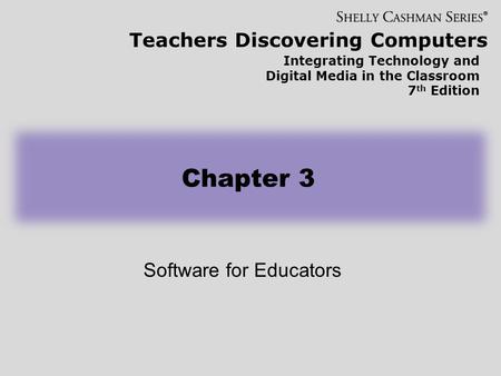 Software for Educators