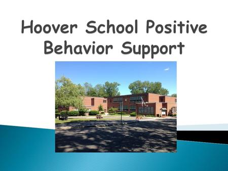 Hoover Elementary School.  Increase in discipline issues  Lack of consistent expectations and consequences  Schools need to address social skills and.