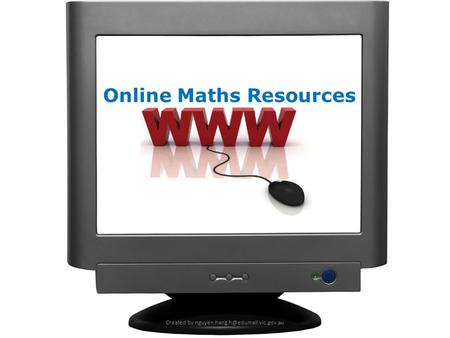 Online Maths Resources Created by