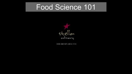 Emulsions Food Science 101.